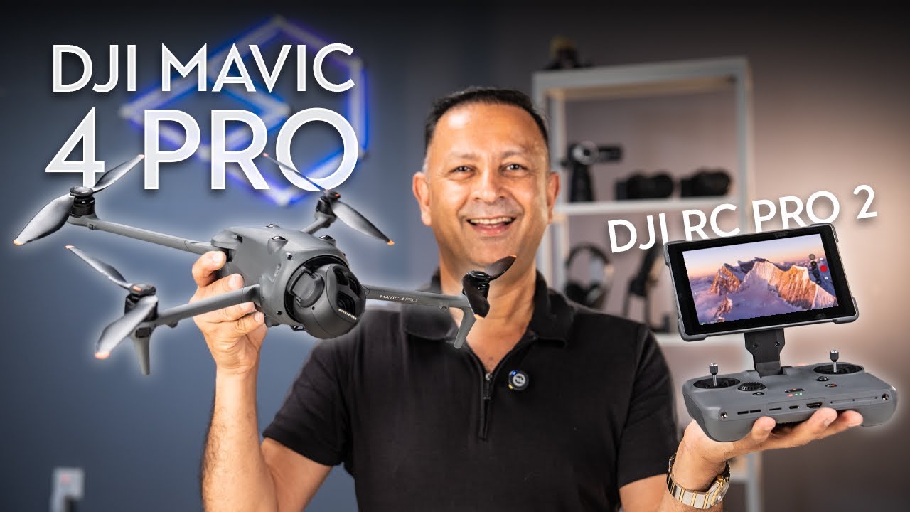 DJI Mavic 4 Pro + DJI RC Pro 2 Controller Unboxing & Preview now in ...