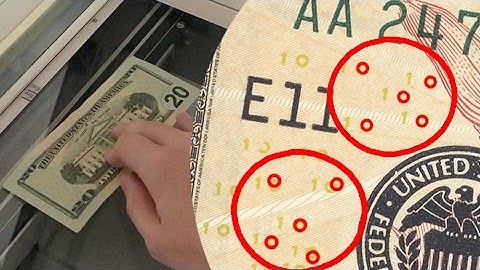 Here's why it's impossible to scan or photocopy money