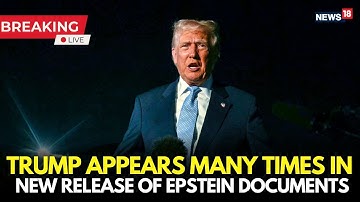 Trump Named Repeatedly in Newly Released Documents | Epstein Files News Live