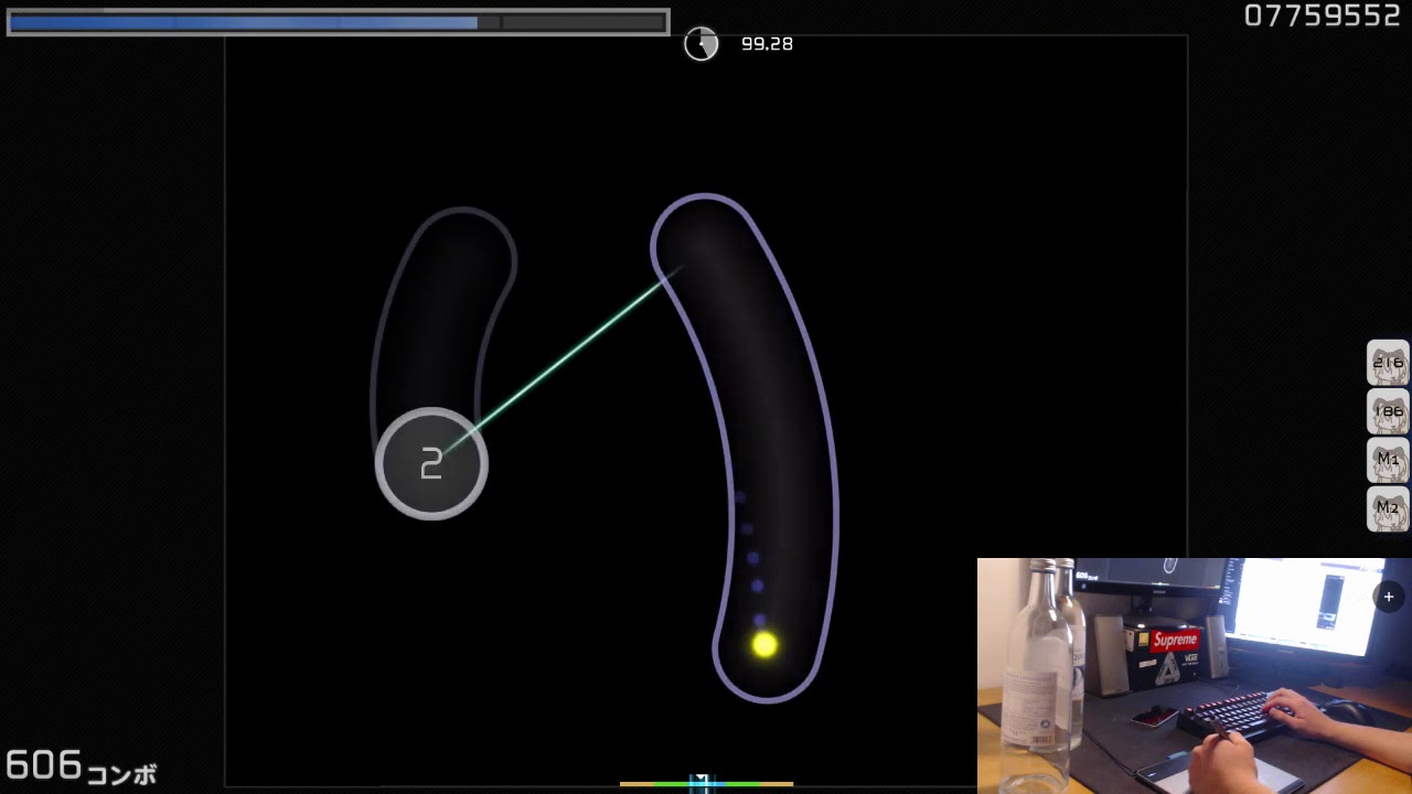 osu! | WhiteCat | Tadokoro Azusa - 1HOPE SNIPER [Resolve] +HD 99.14% FC