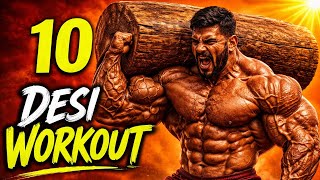 10 Best Desi Workouts for Raw Strength | Pehlwan Style Training Guide 2026 