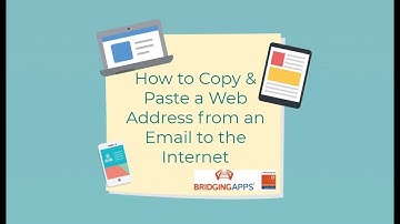 How to Copy and Paste a Web Address from an Email to the Internet