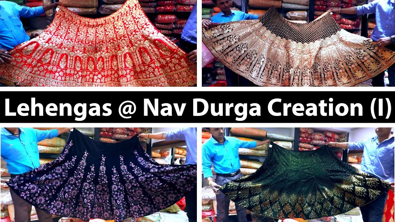 All Kind of Lehengas @Nav Durga ( Revisit), Barabazar ( Part 1)