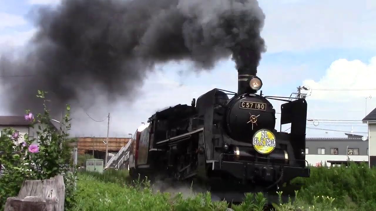 SLばんえつ物語』 新潟市立新津第一小学校前 - YouTube