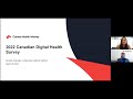 Webinar: 2022 Canadian Digital Health Survey