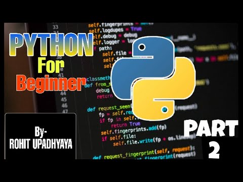 Python Part - 2 | History Of Python | Rohit Upadhyay | Vartika Study ...