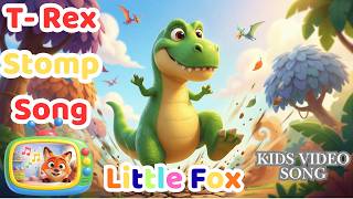 Tyrannosaurus Rex Stomp Song Trex Dinosaur Song For Kids