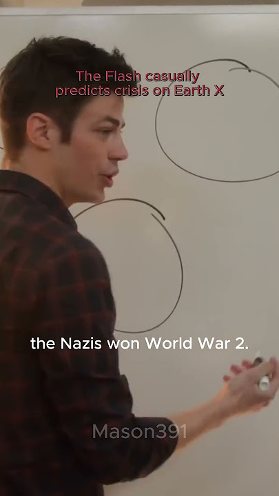 The Flash casually predicts crisis on Earth X. #theflash