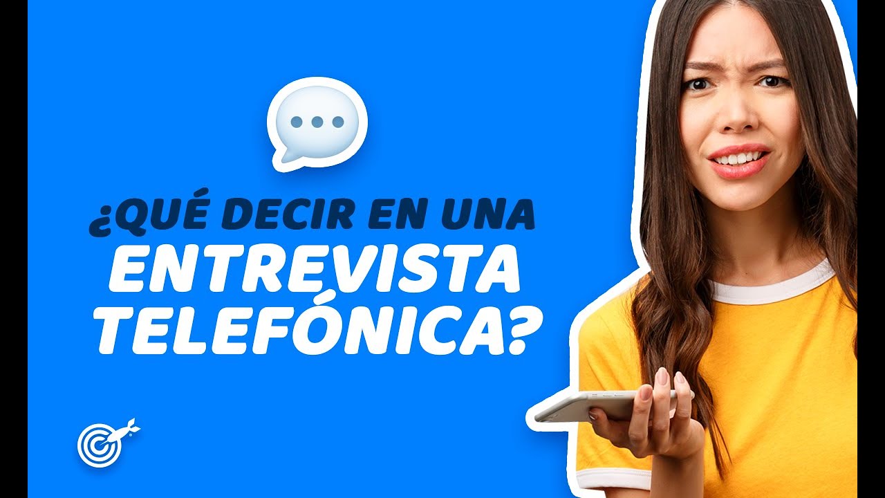 ENTREVISTA DE TRABAJO por teléfono: evita errores básicos 😬