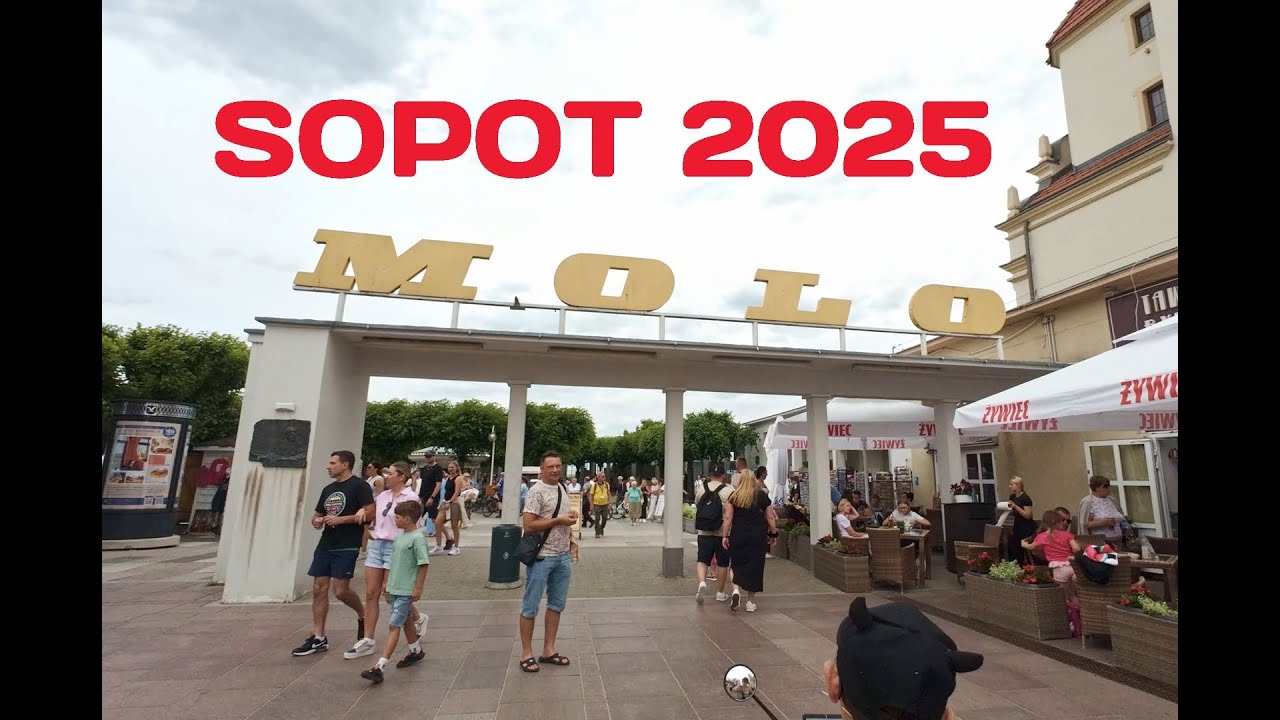 Sopot piesza wycieczka 2025 IRL POV