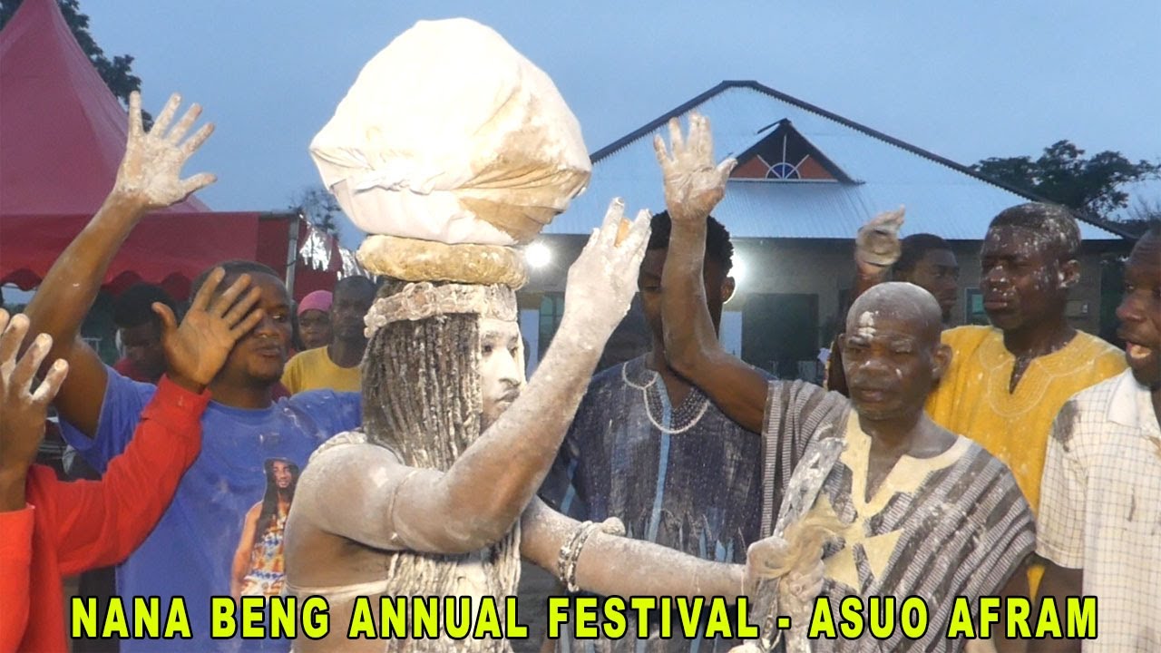 Nana Beng carries Asuo Afram @ Nana Bengs Annual Festival | SuroWiase