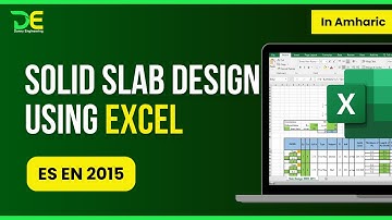 Solid slab design using Excel Template ES EN 2015 Eurocode