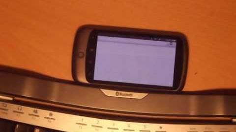 Nexus One / Android Bluetooth Keyboard