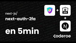 Ajouter Un 2Fa Totp Avec Nextauth Et Next.js En 5 Min 2026