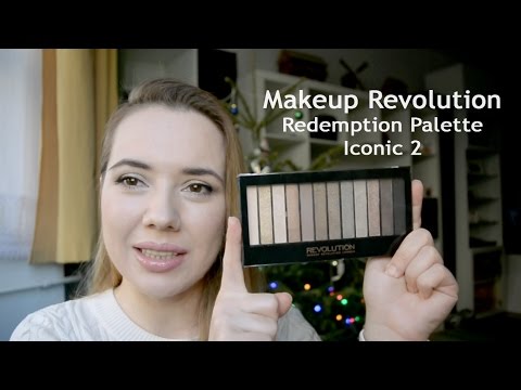 Video: Makeup Revolution London Redemption paleta Iconic 2 Pregled