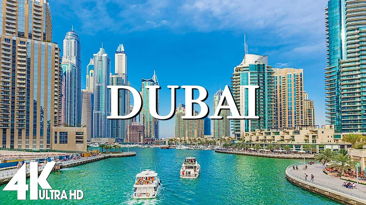 FLYING OVER DUBAI (4K UHD) - Soft Piano Music With Wonderful Natural Landscapes To Calm Your Mind