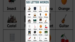 Six letter words in #english 👌👌👌👌👌👌