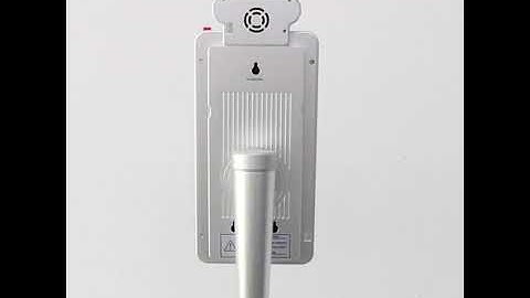 Touch Screen 8" LCD Thermometer with Facial Recognition Camera