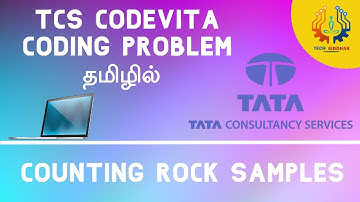 Counting Rock Samples 💎| Tcs Codevita Coding Problem | Tamil | Tech Siddhar | Python Programming #TS