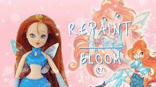 🌿 hitomy ito 🌿 OOAK Repaint doll Bloom Winx Club/ ООАК кукла Блум Винкс Клуб