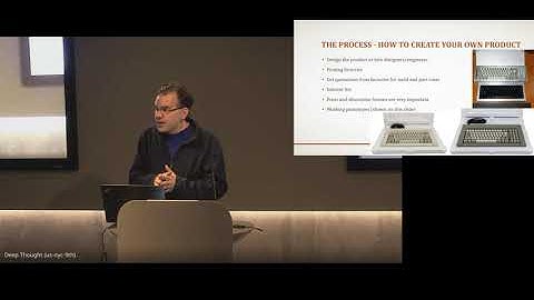 Google NYC Tech Talk on Bringing Back the Model F Keyboard