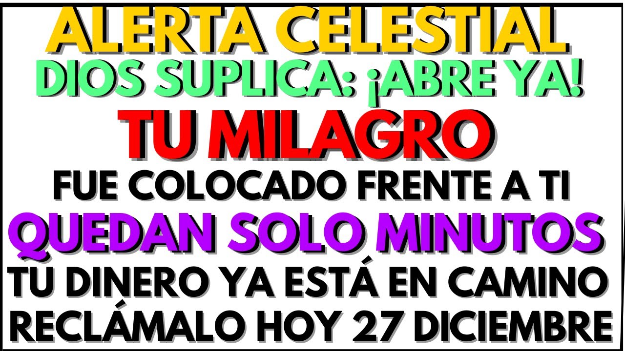 💰NO LO IGNORES: DIOS SUPLICA QUE ABRAS AHORA — TU MILAGRO YA ESTÁ DELANTE DE TI💰💸