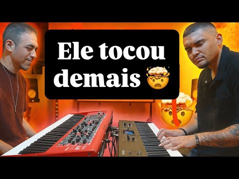 CHAMEI UM ALUNO PRA TOCAR COMIGO #TecladoImproSessions #4