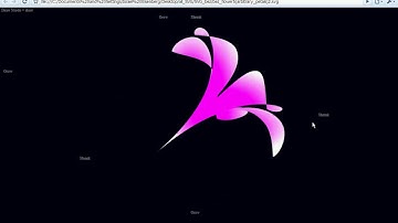 Mouse Interactive 3D Rotations, Flower