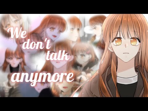 "우리는 더이상 말하지 않아"  We don't talk anymore X 너를 만나다 웹툰 매드무비