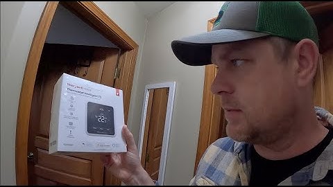 Installing Smart Thermostat T5 Honeywell