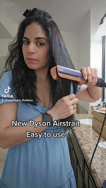 New Dyson Airstrait #dyson #dysonairstrait #longhair #haircare #nursehaircare