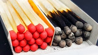 15 Tricks and Life Hacks with Matches