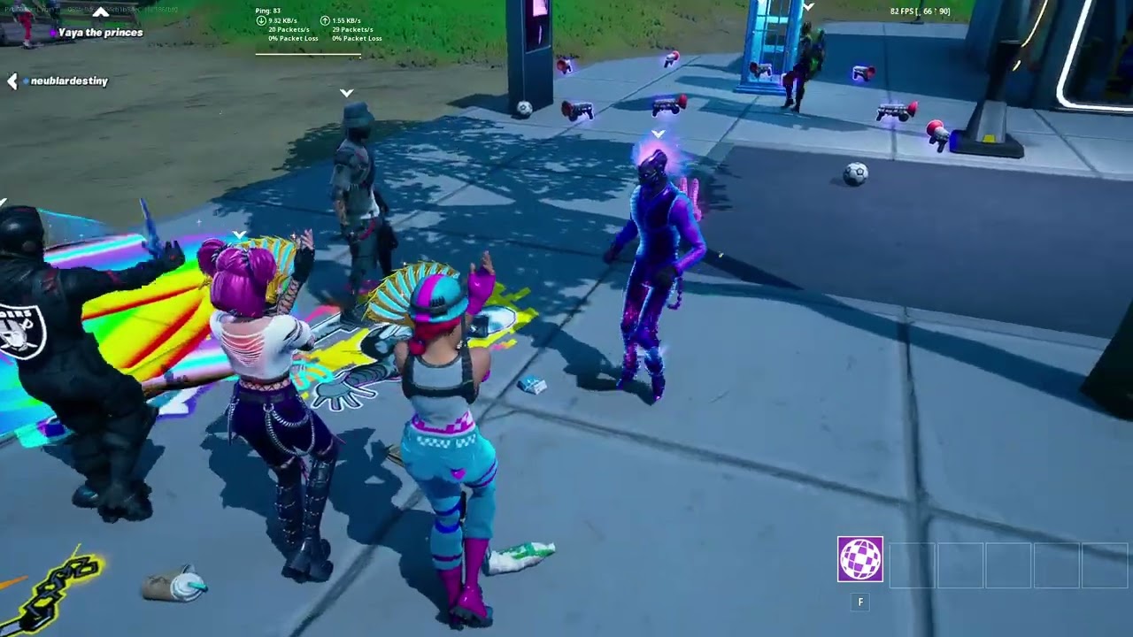 Fortnite Empress Fan Dance Perfect Timing