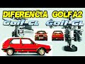 Diferencias  Golf mk2 / A2  C  CL , GL