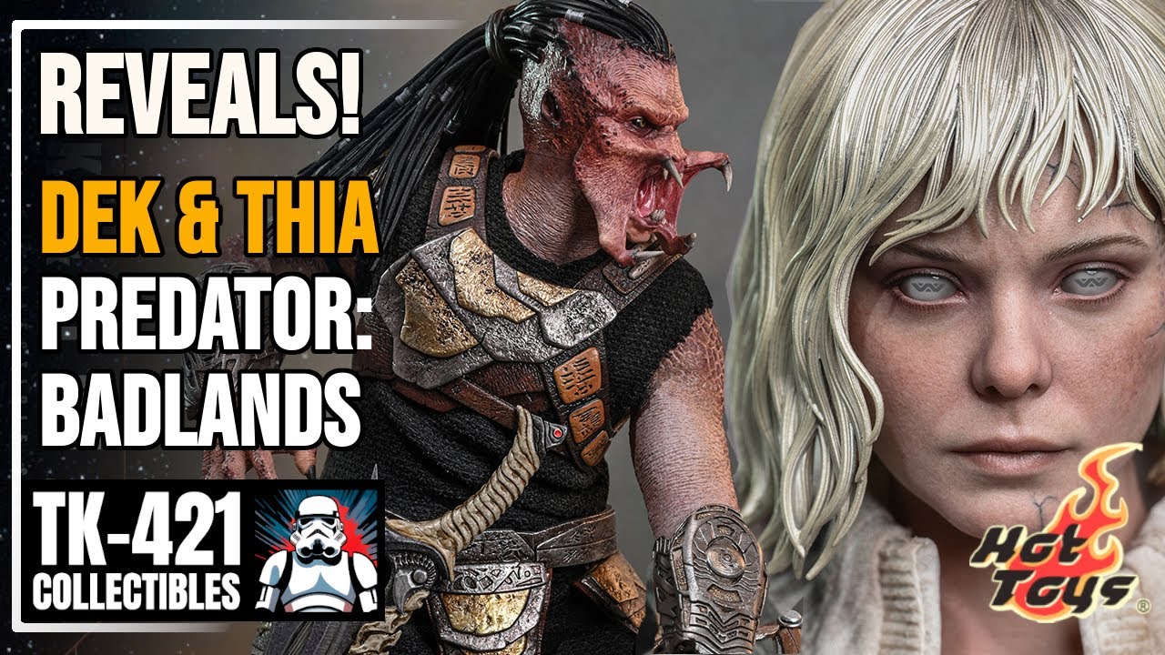 Анонс! Набор Hot Toys Dek + Thia — фигурки Predator Badlands представлены!