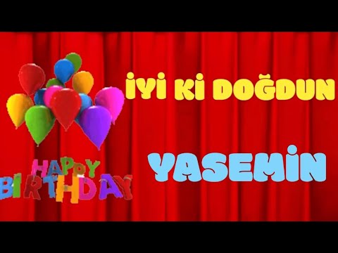 İYİ Kİ DOĞDUN YASEMİN 4. KOMİK DOĞUM GÜNÜ MESAJI 🎂 *ABİDİN KUKLA*