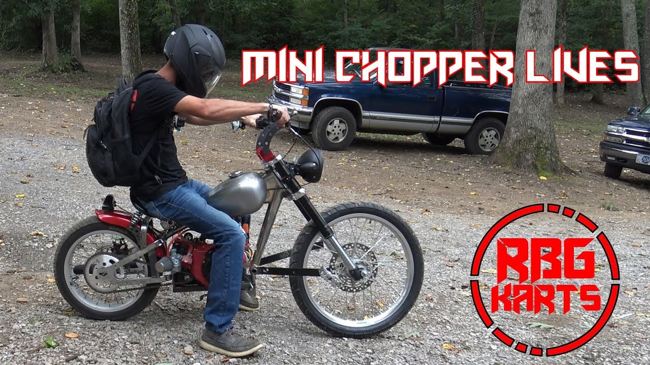 How To Build A Mini Chopper  Mini chopper, Mini chopper motorcycle, Chopper  bike