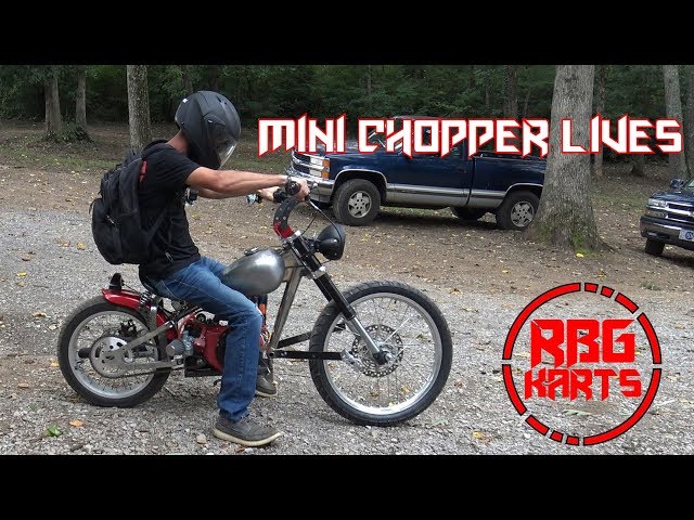 212cc Gas Mini Chopper – Drift Hero