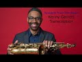 Scrapple from The Apple-Kenny Garrett&#39;s (Eb) Analyzed  Transcription. Transcribed by Carles Margarit
