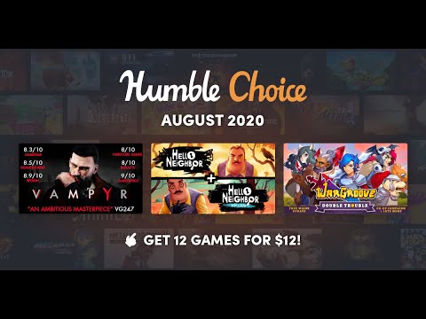 Humble Bundle August 2020 Humble Choice Games Youtube