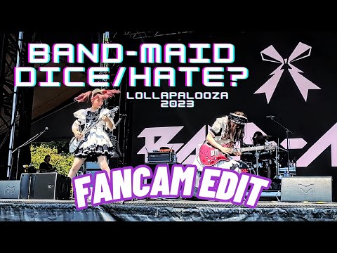 Band Maid Dicehate Originalfancam Mix Live Lollapalooza 2023 Improved Color Bandmaid Band Maid Dicehate Originalfancam Mix Live Lollapalooza 2023 Improved Color Bandmaid