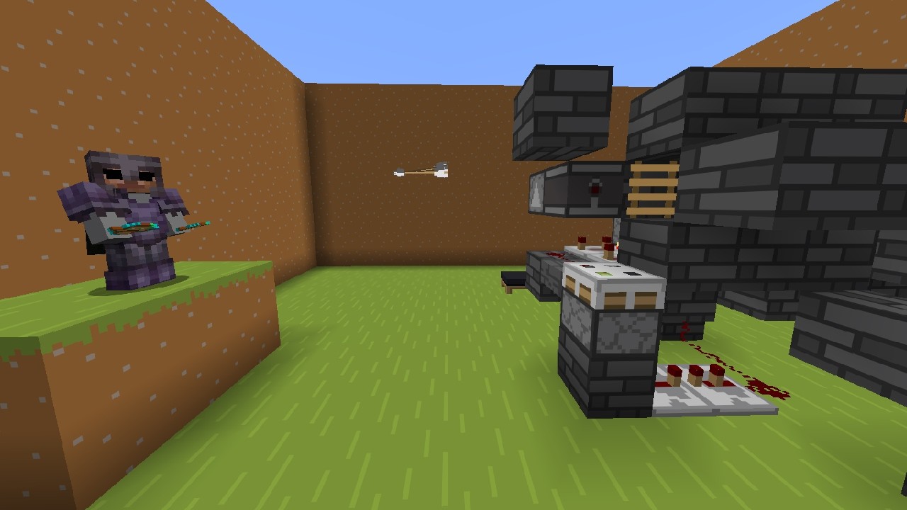 Ray Gun Build Inn Minecraft Minecraft RailGun Tutorial - YouTube