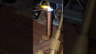 single door filter drier brazing tricks for beginners #shortvideo #shorts #short #viral #repair