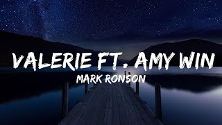 Mark Ronson - Valerie ft. Amy Winehouse | Lyrics Video (Official)