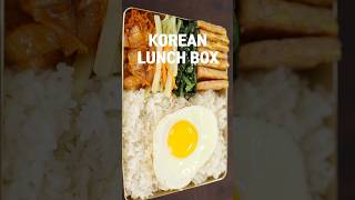 What would you pack for LUNCH?🍱 Traditional Korean #lunchbox