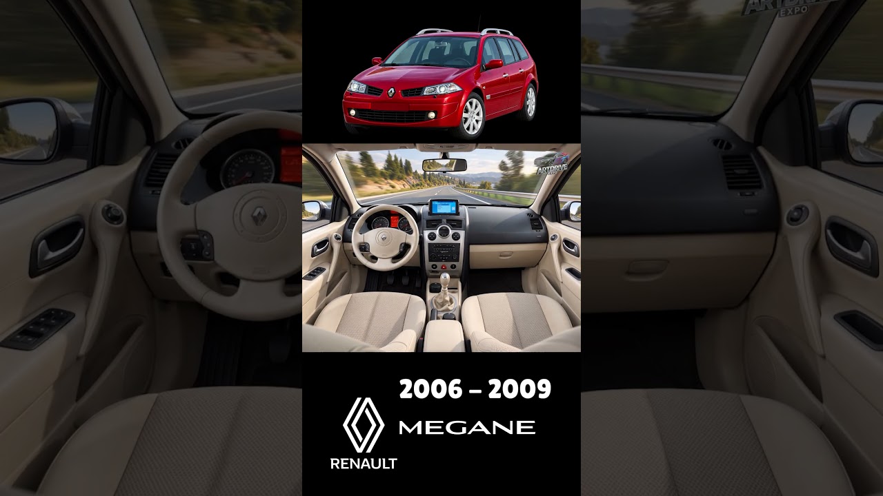 Renault Mégane Interior Evolution | 1995 → 2026 🚗🔥 - YouTube