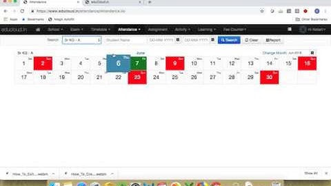 How to Take Attendance