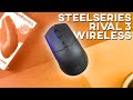 Steelseries rival 3 wireless  jusqu 400 heures dautonomie en sansfil 