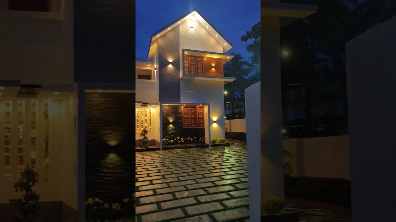 2200 sqft house Kerala model
