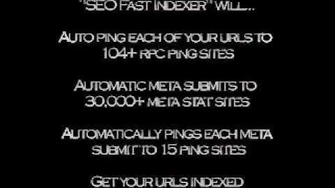 Seo fast Indexer Get Seo fast Indexer and Index Your Links in record Time